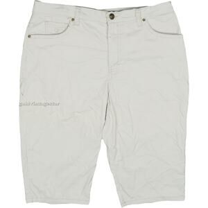 Gloria Vanderbilt Capri Shorts Size 16 Waist 33